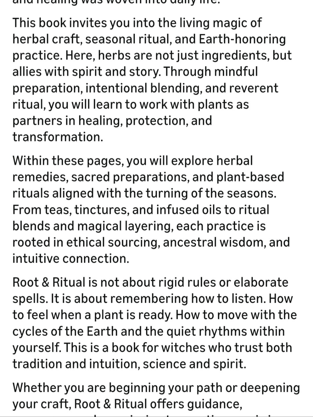 Root&Ritual The Green Witches Grimoire Of Healing, Ritual, And Earth Magic. - Picture 3 of 11